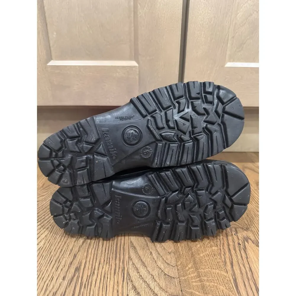 Kamik Waterbug Waterproof Insulated Snow Boots Red Black Kid Sz 6 Winter Outdoor